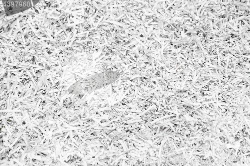 Image of White shredded paper background