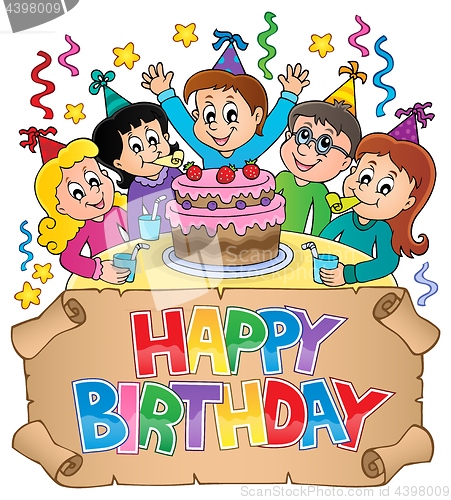 Image of Happy birthday thematics image 6