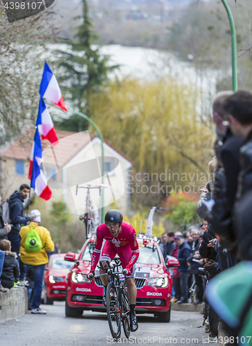 Image of The Cyclist Jerome Cousin - Paris-Nice 2016