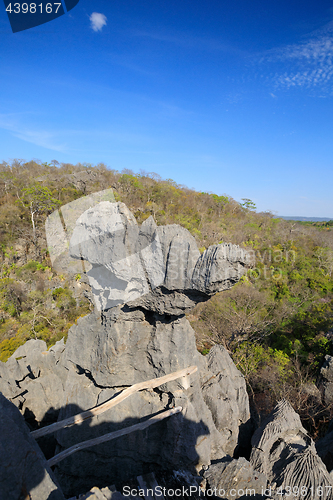 Image of Tsingy rock formations in Ankarana, Madagascar