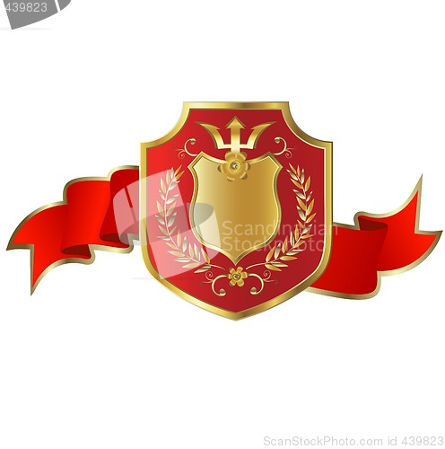 Image of golden shield