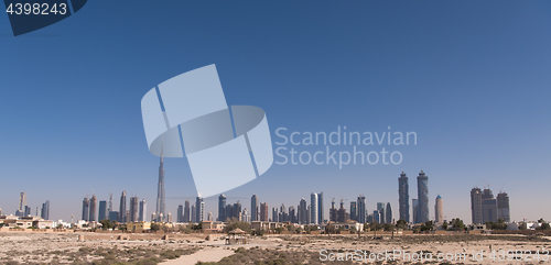 Image of Panorama Dubai city