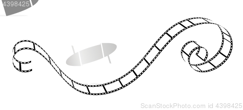 Image of Film strip vector illustration