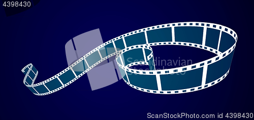 Image of Film strip background