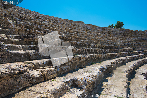 Image of Roman amphitheatre in the ruins of Hierapolis