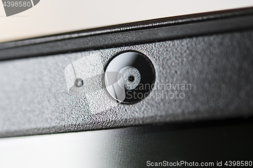 Image of Computer front camera lens