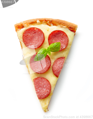 Image of slice of pizza