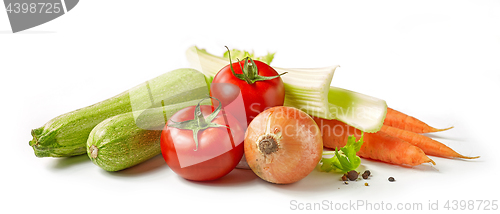 Image of various fresh vegetables