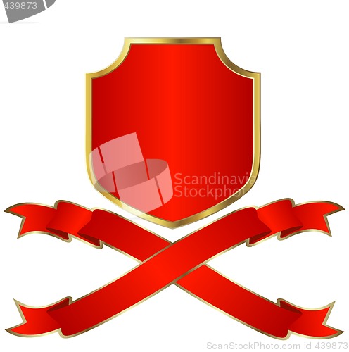 Image of golden shield