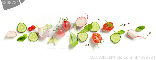 Image of various fresh vegetables