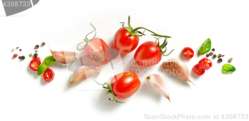 Image of tomatoes and spices