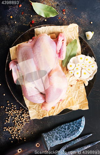 Image of raw chicken 
