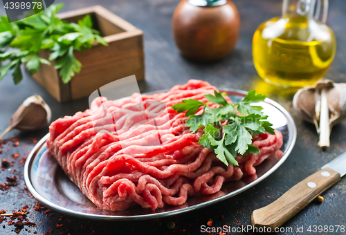 Image of minced meat