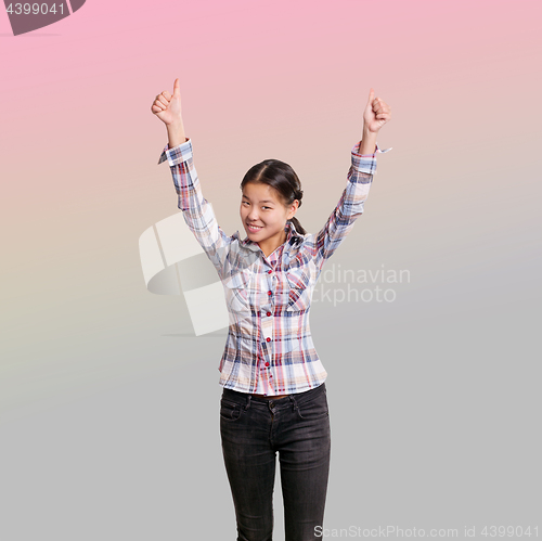 Image of Asian Girl With Well Done