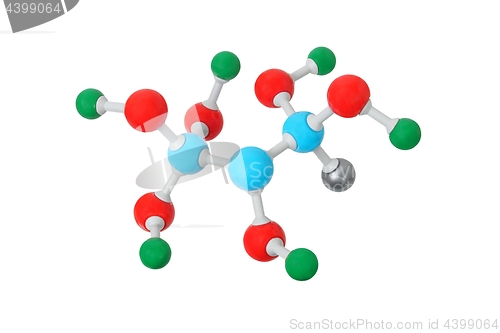 Image of Molecule on white