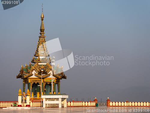 Image of The Ouparta Thandi Zedi pagoda in Myanmar