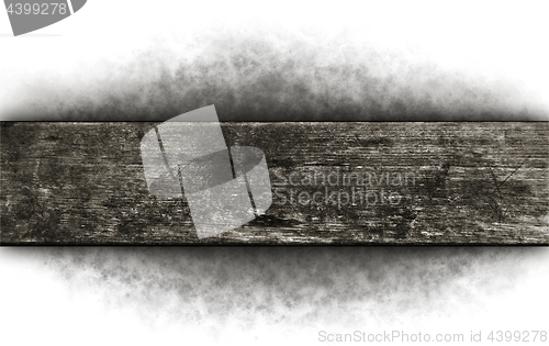 Image of old wooden plank