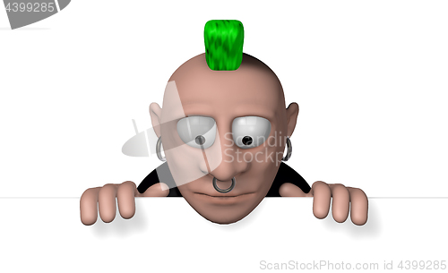 Image of cartoon freak