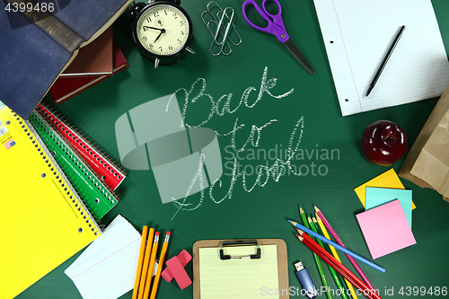 Image of Back to School Themed Background Image