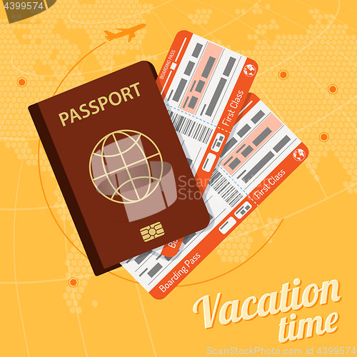 Image of Vacation and Tourism Concept