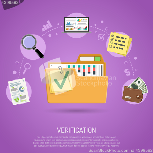 Image of Auditing and Business Accounting Concept