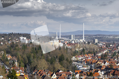 Image of the waste incineration plant Stuttgart Germany