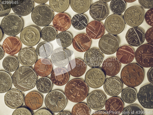 Image of Vintage British Pound