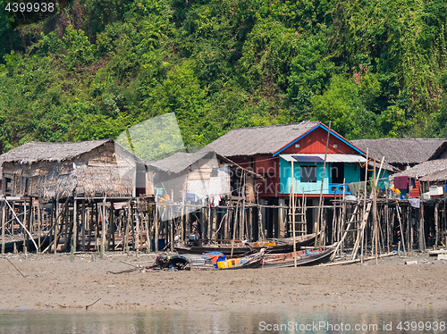 Image of Village on Kala Island, Myanmar