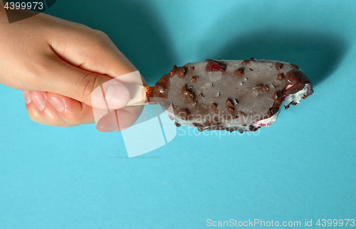 Image of Holding Bite Ice Cream