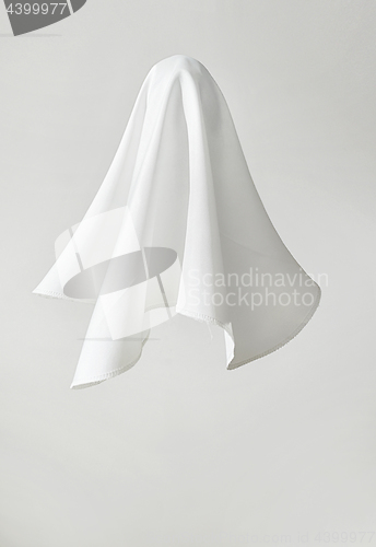 Image of White fabric in shape a ghost