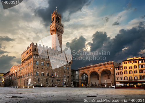 Image of Florence at sunrise