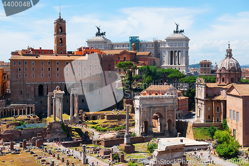 Image of Ancient ruins Roman Forum