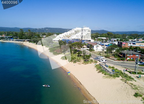 Image of High views looking down onto Ettalong Beach