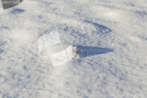 Image of snow covered surface