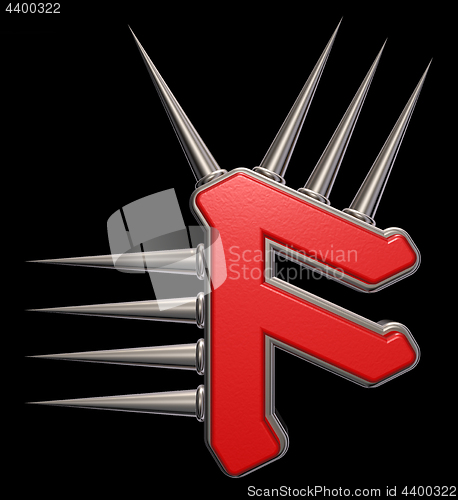 Image of rune with spikes