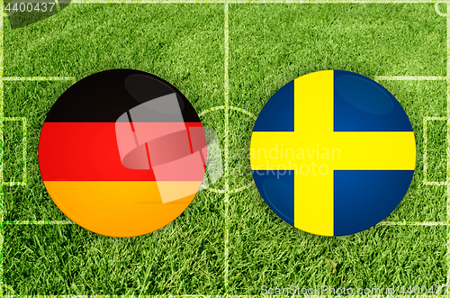 Image of Germany vs Sweden football match