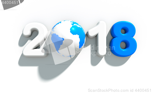Image of New year logo | 3d illustration