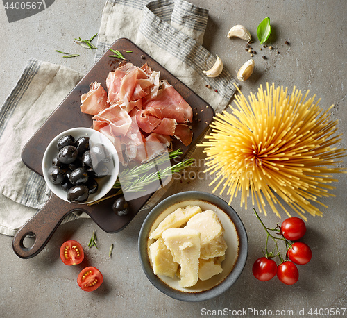 Image of healthy food ingredients