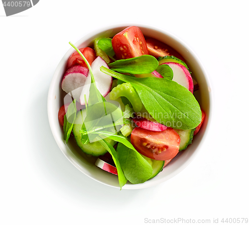 Image of bowl of fresh vegetables