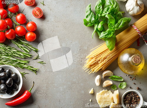 Image of healthy food ingredients