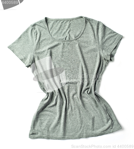 Image of grey color t shirt