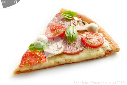 Image of slice of pizza