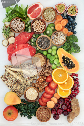 Image of Healthy High Fibre Diet Food