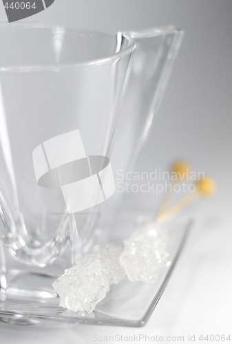 Image of empty glass cup