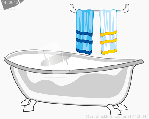 Image of Bathroom and towel