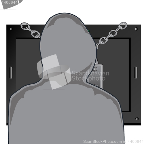 Image of Burglar for computer