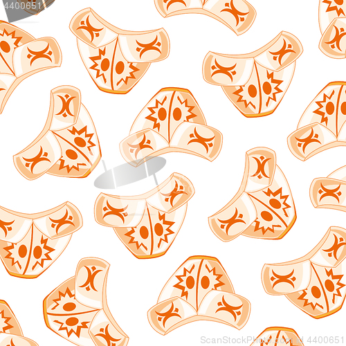Image of Kazakh hat pattern