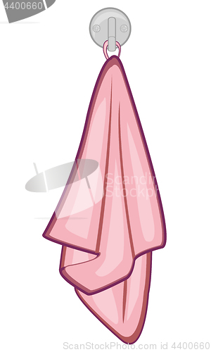 Image of Rose clean towel