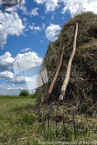 Image of Stack of hay