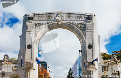 Image of Bridge of Remembrance at day